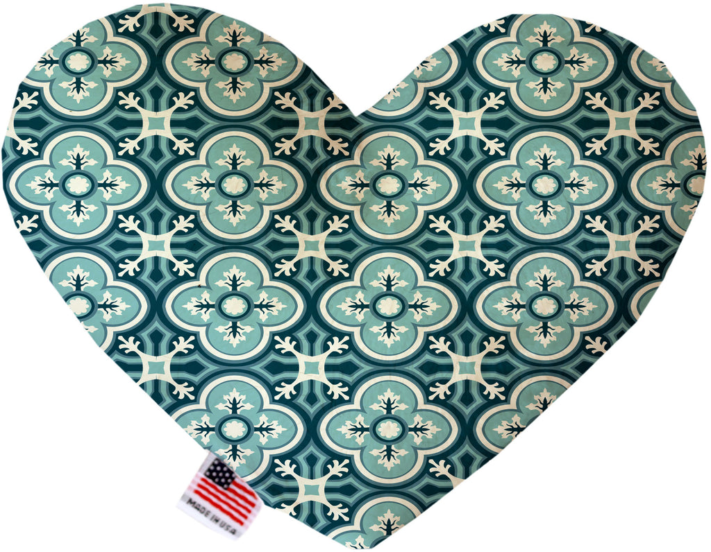 Blue Lagoon 8 Inch Canvas Heart Dog Toy