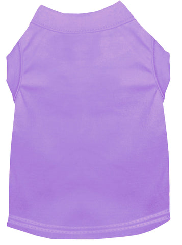 Plain Pet Shirts Lavender Xl