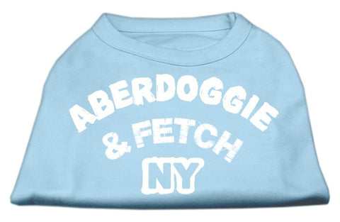 Aberdoggie NY Screenprint Shirts Baby Blue Lg (14)