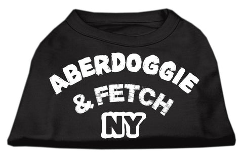 Aberdoggie NY Screenprint Shirts Black  Lg (14)