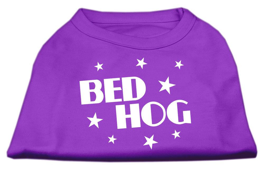 Bed Hog Screen Printed Shirt Purple Sm (10)
