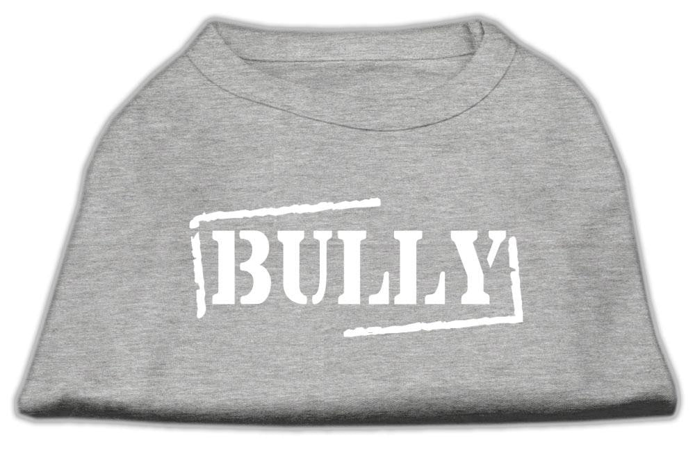 Bully Screen Printed Shirt Grey Lg (14)