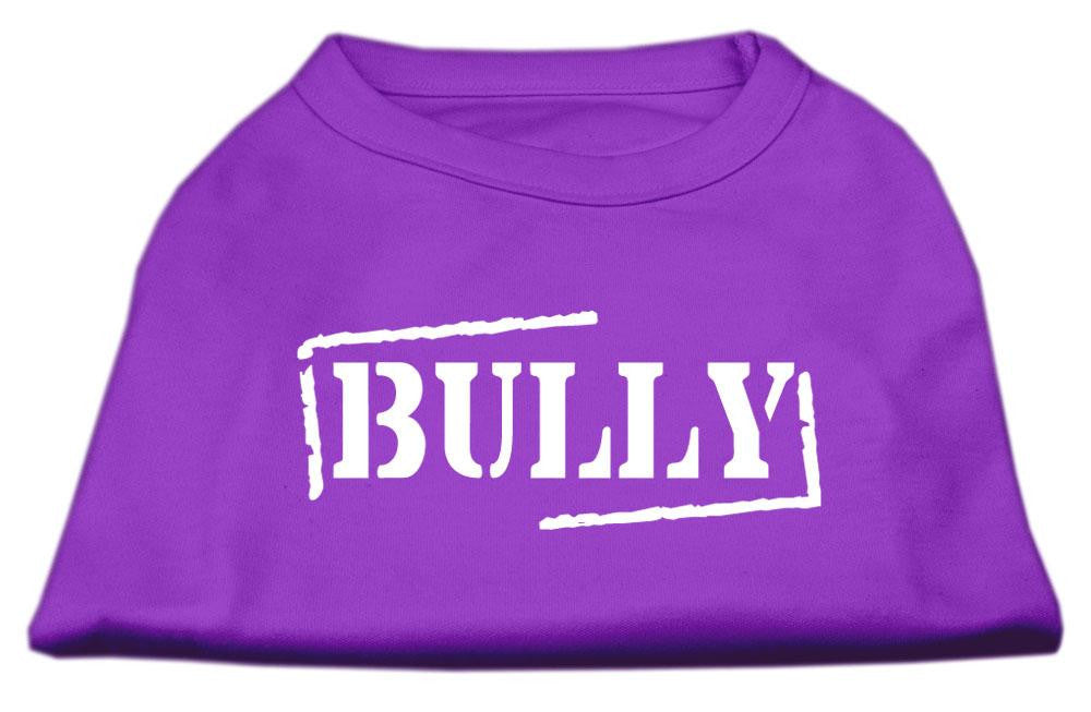 Bully Screen Printed Shirt Purple Lg (14)