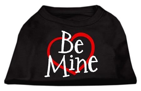 Be Mine Screen Print Shirt Black Med (12)