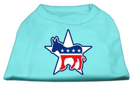 Democrat Screen Print Shirts Aqua XXL (18)