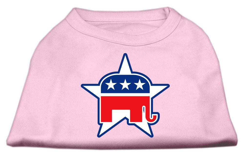 Republican Screen Print Shirts Light Pink L (14)