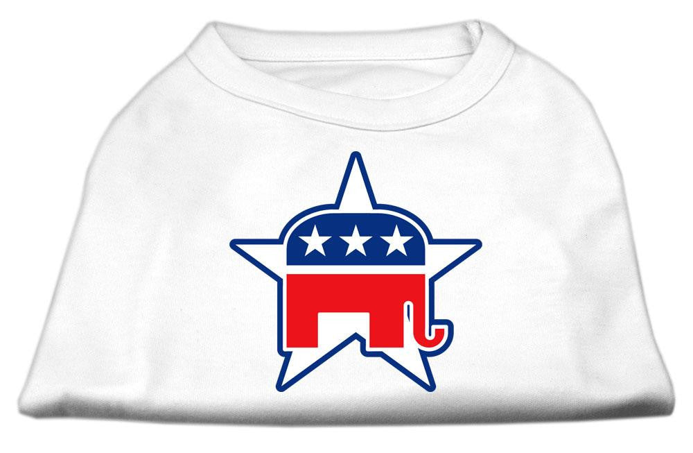 Republican Screen Print Shirts White XS (8)
