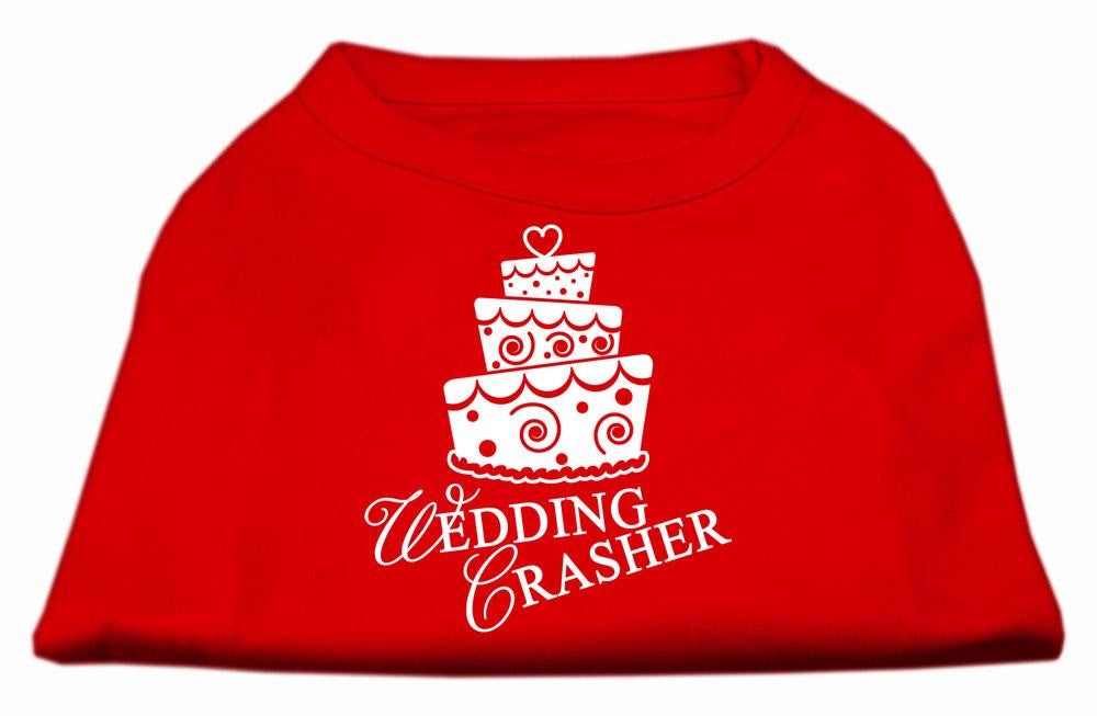 Wedding Crasher Screen Print Shirt Red XXL (18)