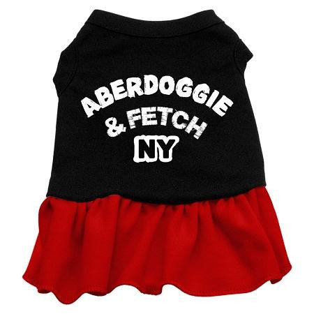 Aberdoggie NY Dresses Black with Red Lg (14)