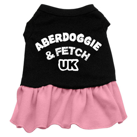 Aberdoggie UK Dresses Black with Pink XS (8)