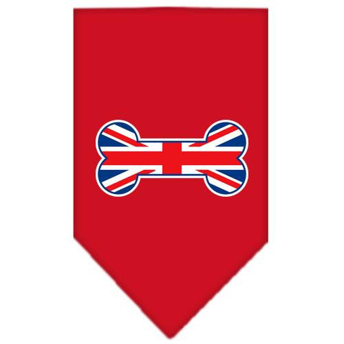 Bone Flag UK Screen Print Bandana Red Large