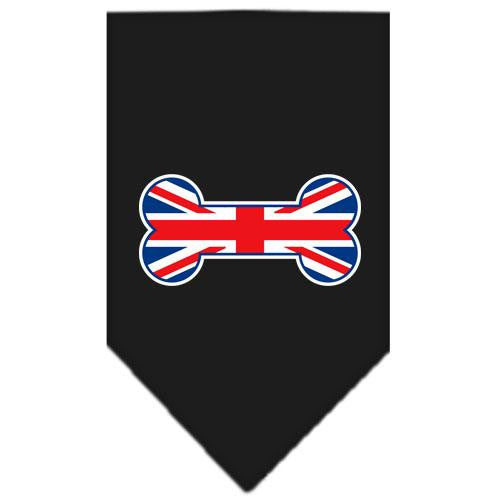 Bone Flag UK Screen Print Bandana Black Small