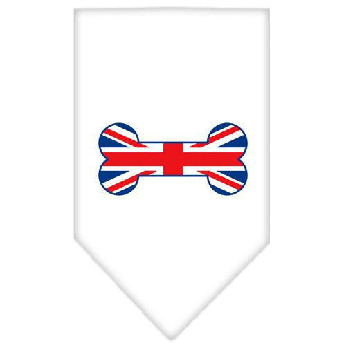 Bone Flag UK Screen Print Bandana White Small