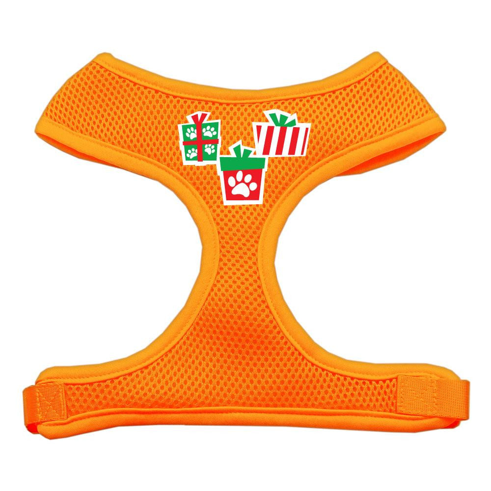 Presents Screen Print Soft Mesh Harness Orange Large