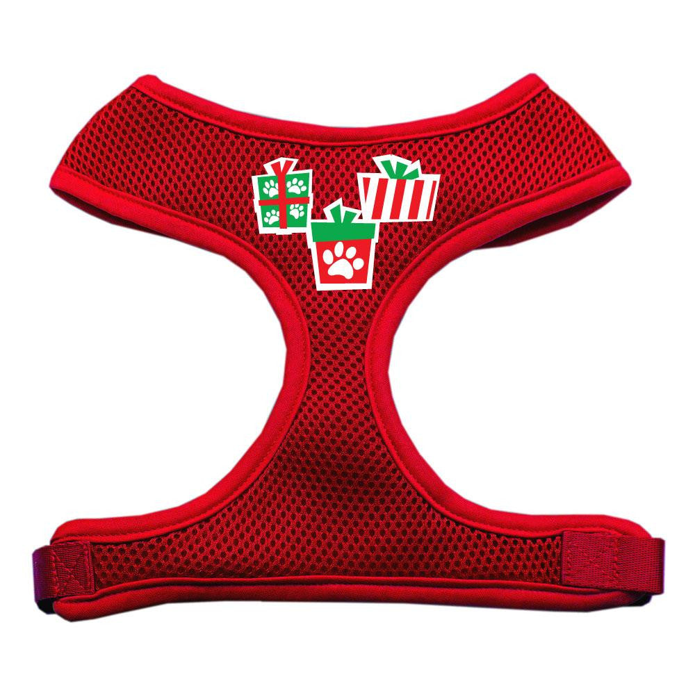Presents Screen Print Soft Mesh Harness Red Extra Large