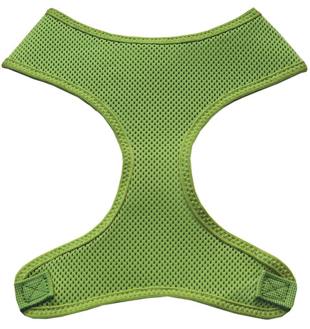 Soft Mesh Pet Harnesses Lime Green Large