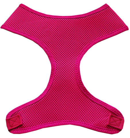 Soft Mesh Pet Harnesses Hot Pink X-large