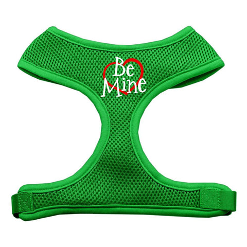 Be Mine Soft Mesh Harnesses Emerald Green Extra Large