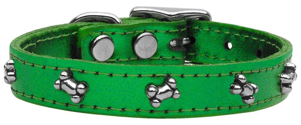 Metallic Bone Leather Emerald Green MTL 14