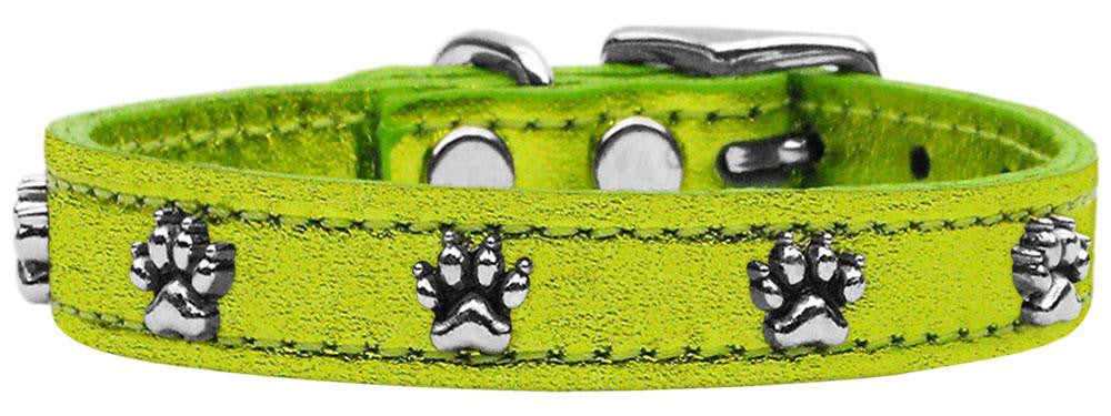 Metallic Paw Leather Lime Green MTL 16
