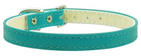 3-8" Plain Collar Turquoise 10