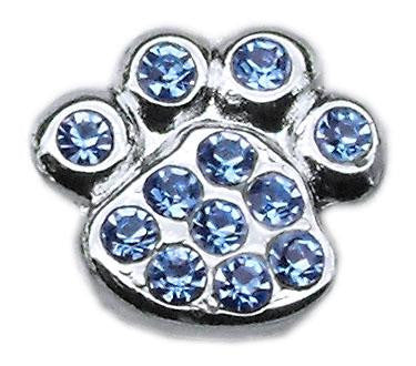 3-8" Slider Paw Charm Blue 3-8"