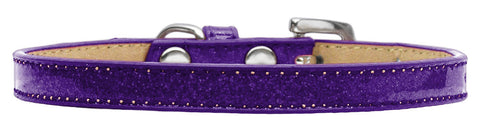 Plain Ice Cream Collars Purple Size 16