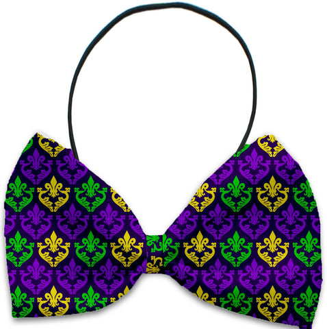 Classic Fleur De Lis Pet Bow Tie