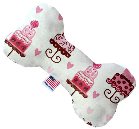 Pink Fancy Cakes 10 Inch Bone Dog Toy