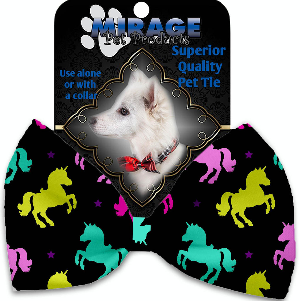 Confetti Unicorns Pet Bow Tie