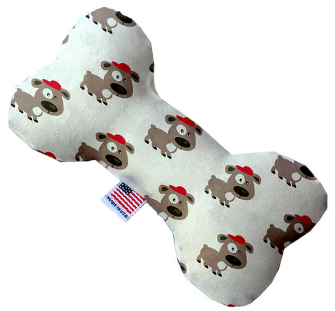 Fresh Pup 10 Inch Canvas Bone Dog Toy