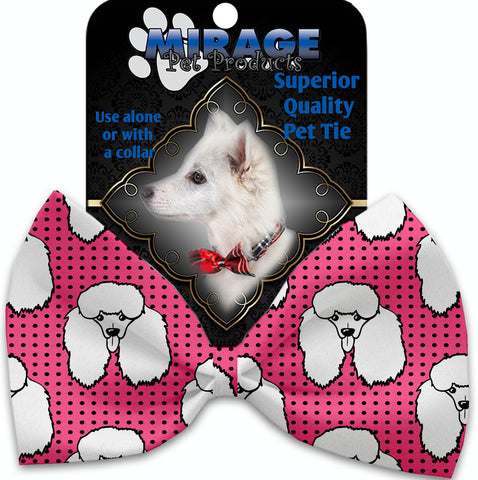 Pretty Poodles Pet Bow Tie Collar Accessory With Velcro