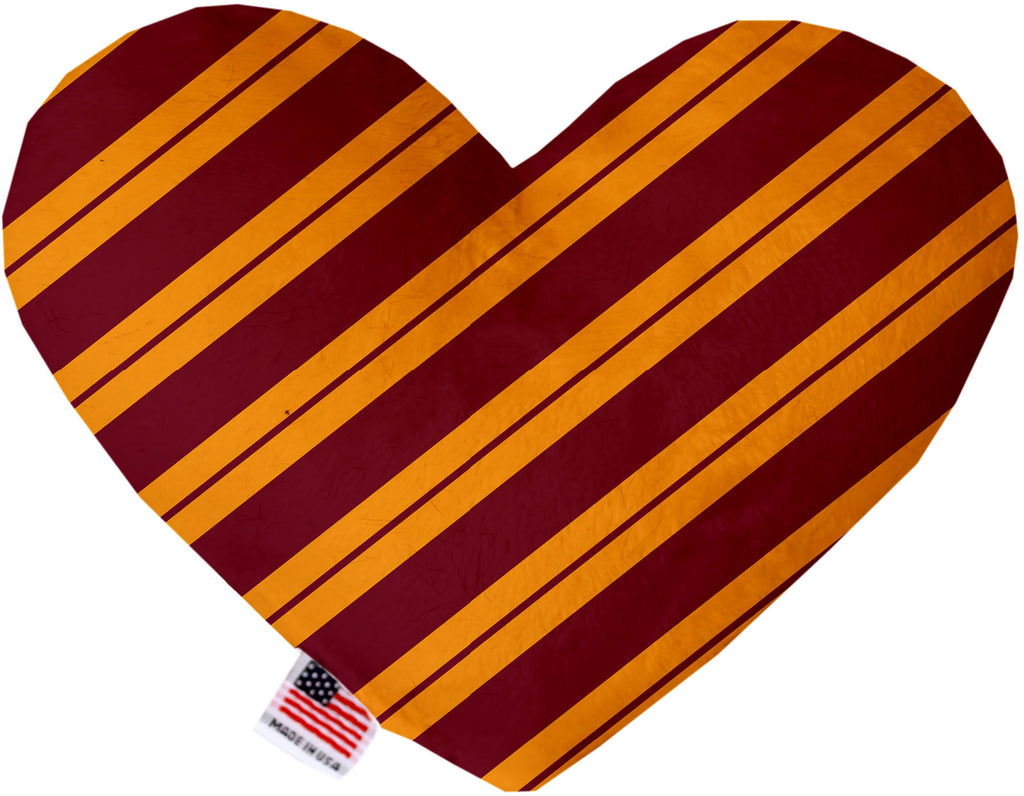 Gryffindog 6 Inch Canvas Heart Dog Toy