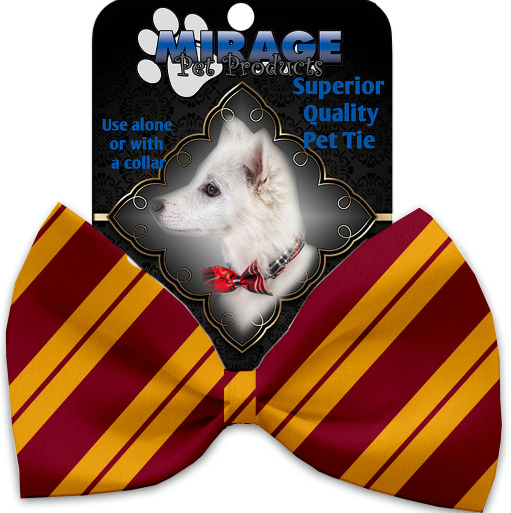 Gryffindog Pet Bow Tie Collar Accessory With Velcro