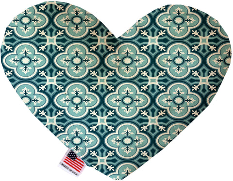 Blue Lagoon 8 Inch Canvas Heart Dog Toy