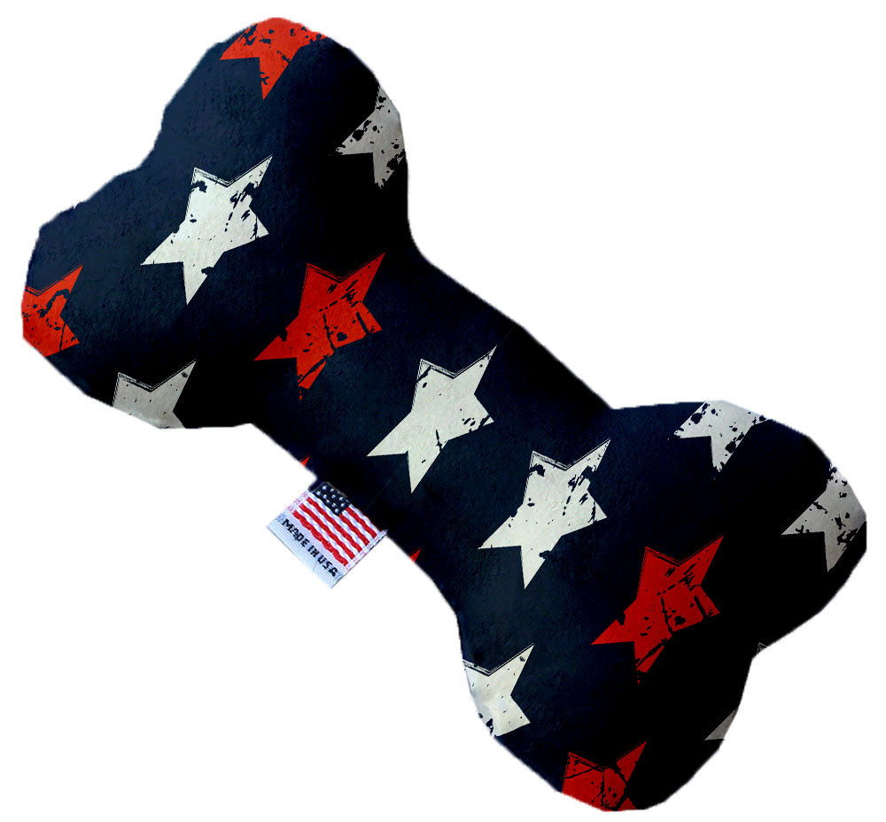 Graffiti Stars 10 Inch Canvas Bone Dog Toy