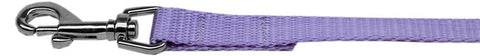 Plain Nylon Pet Leash 3-8in by 4ft Lavender