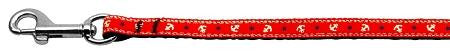 Anchors Nylon Ribbon Leash Red 3-8 inch wide 4ft Long