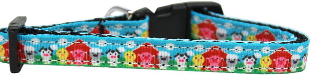 Barnyard Buddies Nylon Ribbon Cat Safety Collar