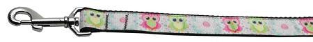 Sweet as Sugar Owls Nylon Ribbon Collars 1 wide 4ft Leash