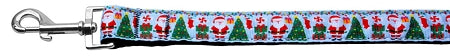 Aqua Santa Nylon Dog Leash 5-8 Inch Wide 6ft Long