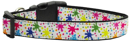 Splatter Paint Nylon Cat Collar