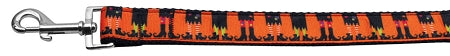 Witches Brew Nylon Dog Leash 3-8 Inch Wide 6ft Long