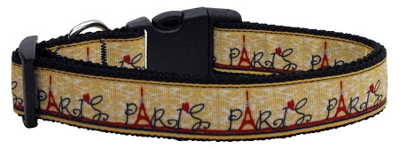 With Love From Paris Nylon Cat Collar