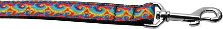 Tie Dye 1 Inch Wide 4ft Long Leash