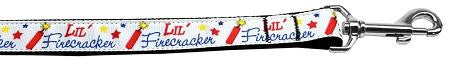 Little Firecracker 1 inch wide 4ft long Leash