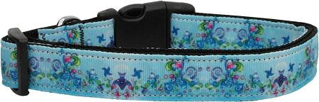 Dreamy Blue Dog Collar Medium