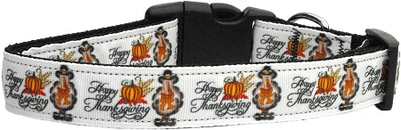 Happy Thanksgiving Nylon Cat Collar