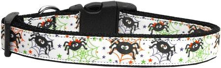 Itsy Bitsy Spiders Dog Collar Large