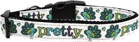 Pretty as a Peacock Dog Collar Large